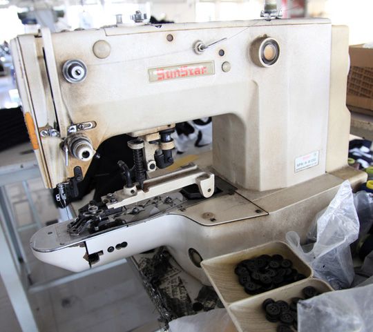 工作服生產設備